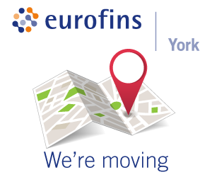 New address for Eurofins York Head Office from 9th May 2019